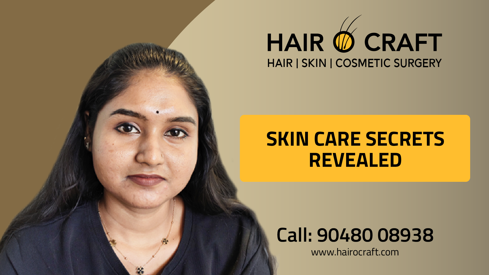 Chanchal came for chemical peel and microneedling with PRP skin treatment at Hair O Craft