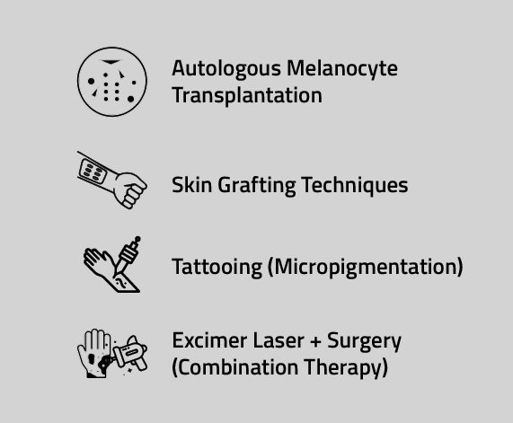 Types of Vitiligo Surgery
