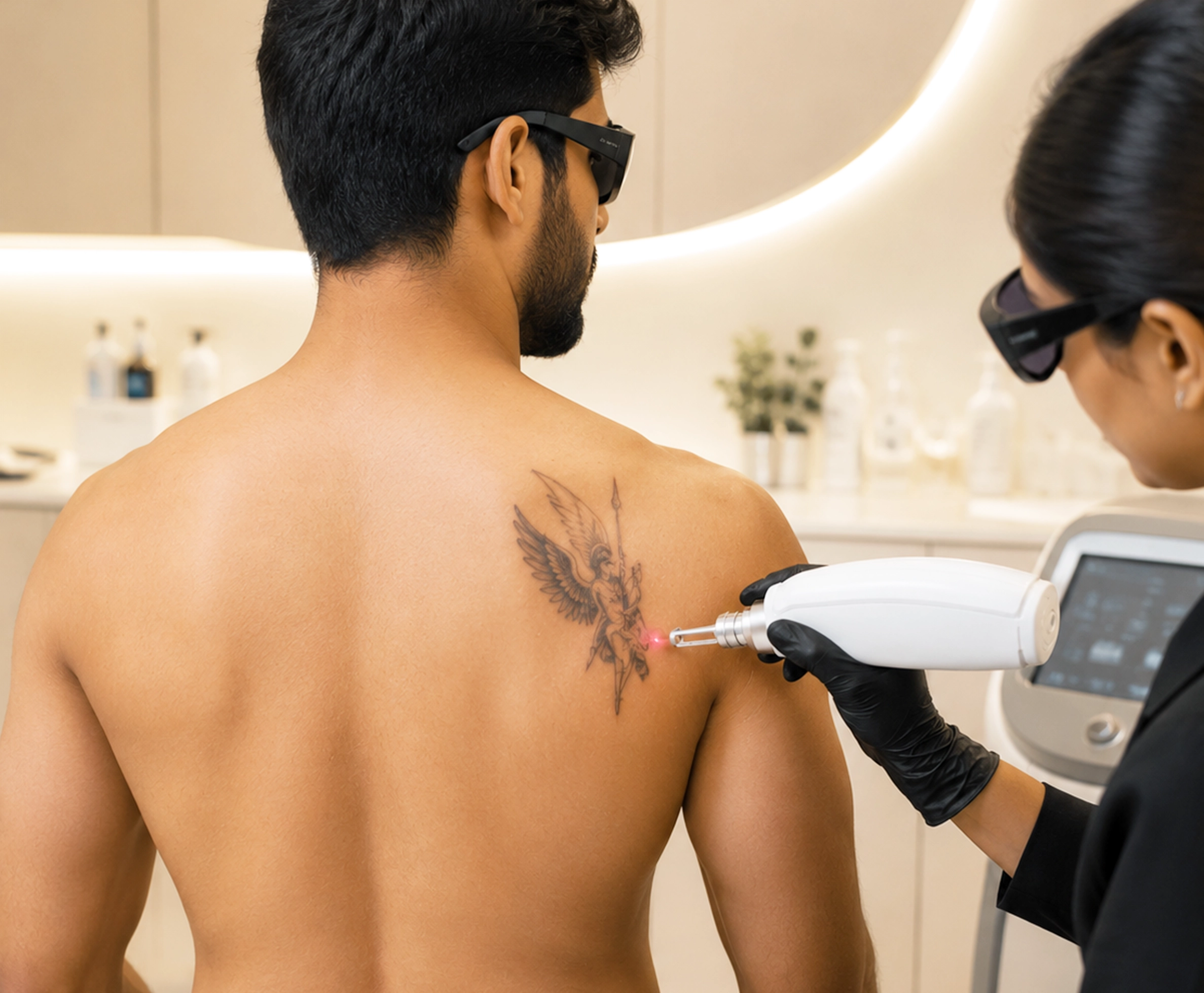 Tattoo Removal in Kochi, Kozhikode, Bangalore, Thrissur, Kannur, Thiruvalla, Thiruvananthapuram & Chennai